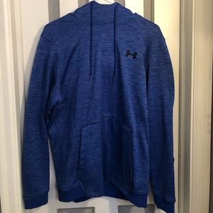Blue and white under armour hoodie
